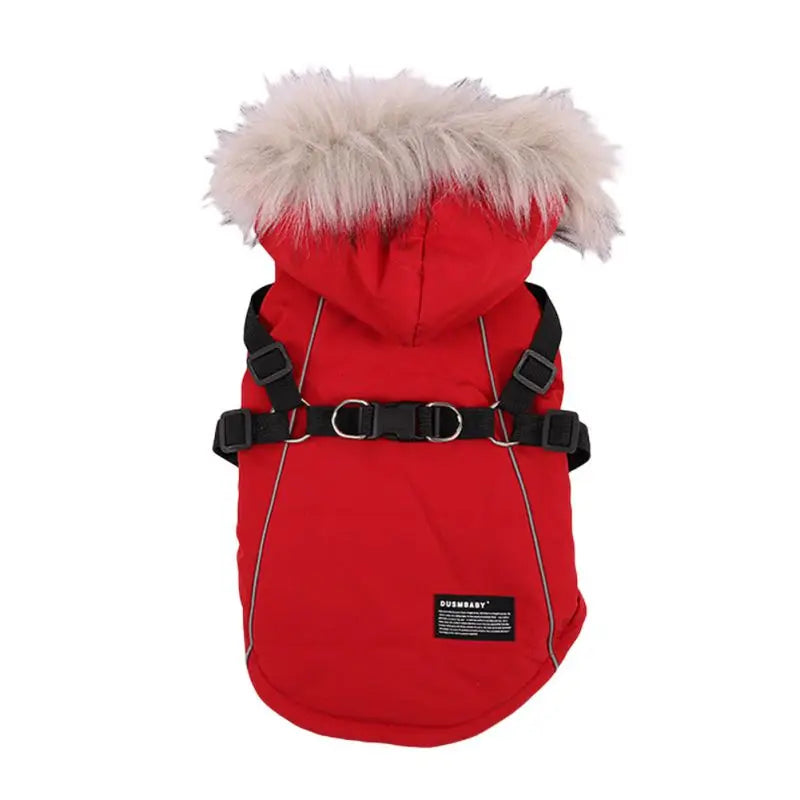 Fleece Padded Dog Harness Coat