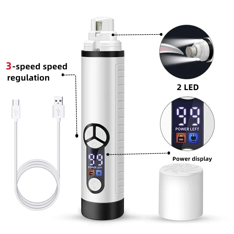 Rechargeable Pet Nail Clipper