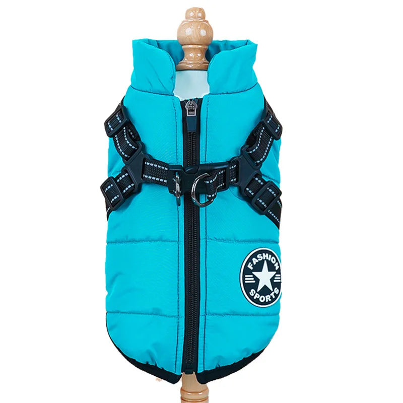 Waterproof Dog Harness Jacket