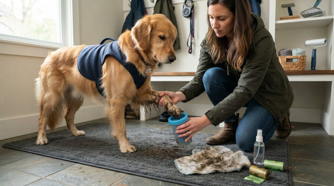 How to Clean Muddy Pet Paws: 7 Steps That Work
