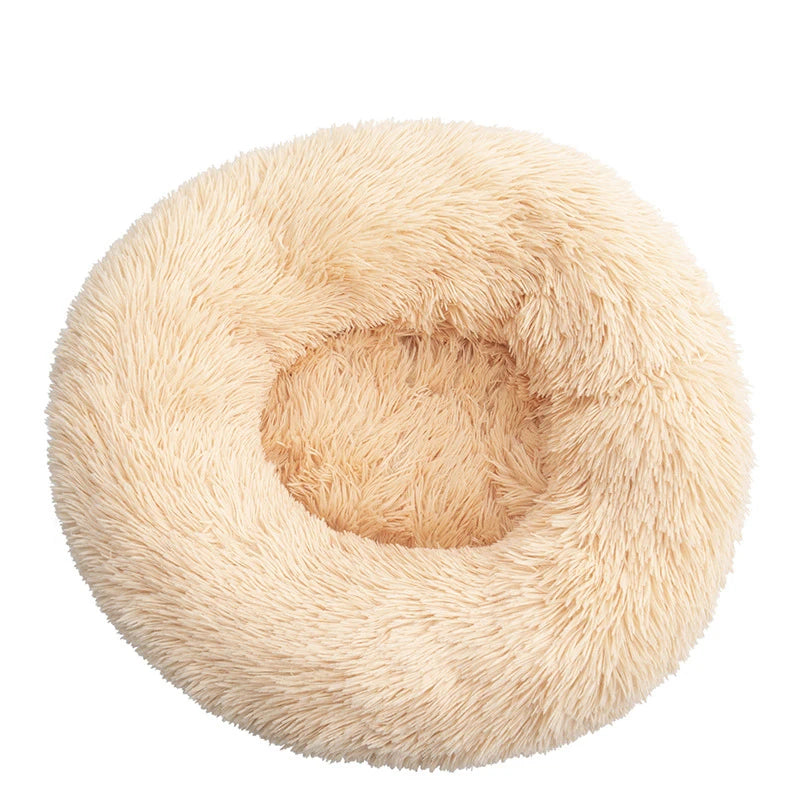Calming Donut Bed for Dogs & Cats