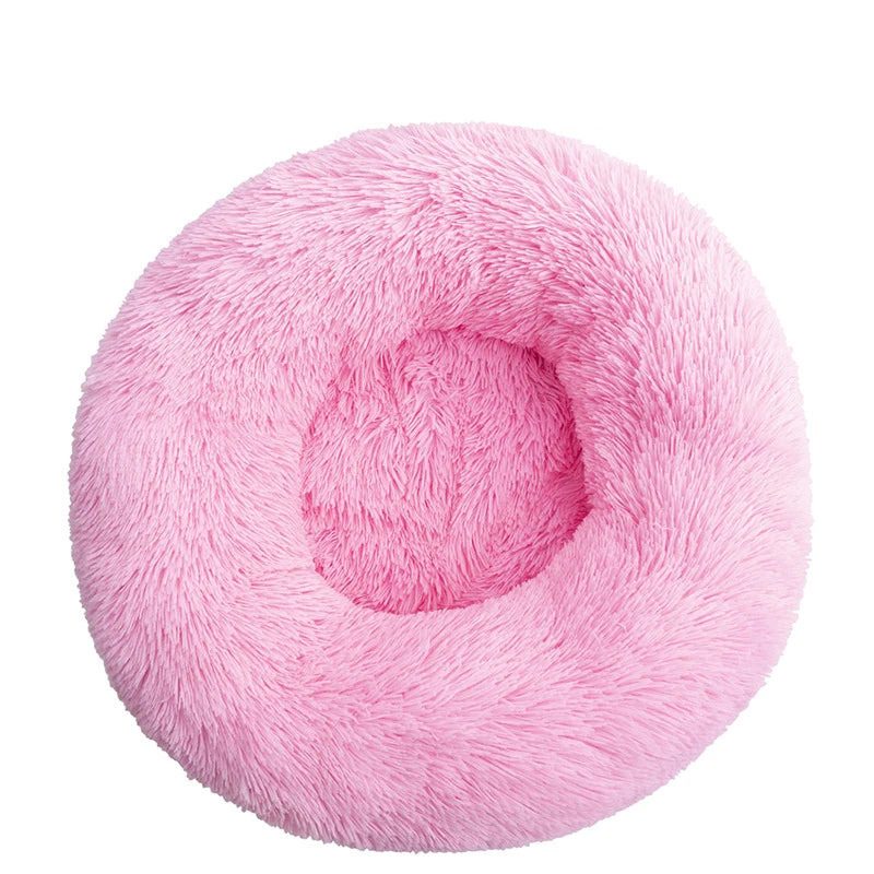 Calming Donut Bed for Dogs & Cats