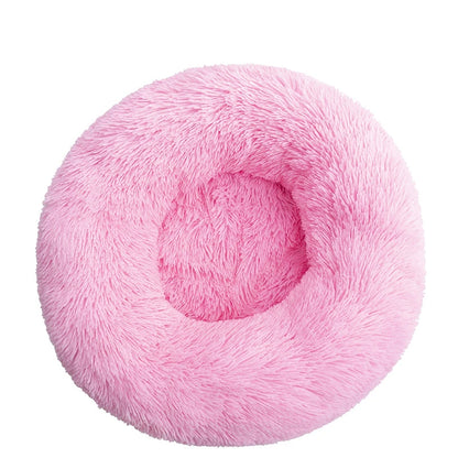 Calming Donut Bed for Dogs & Cats
