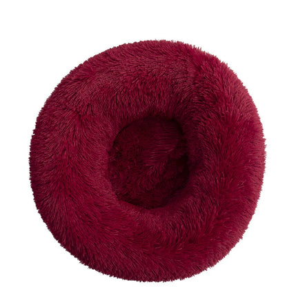 Calming Donut Bed for Dogs & Cats