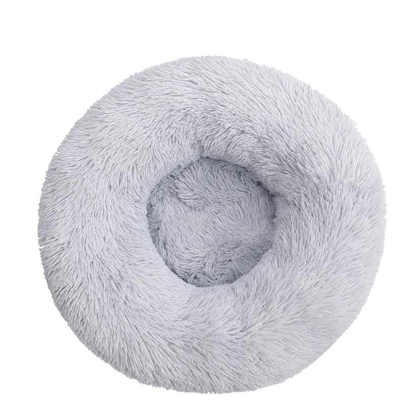 Calming Donut Bed for Dogs & Cats