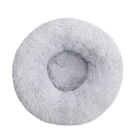 Calming Donut Bed for Dogs & Cats