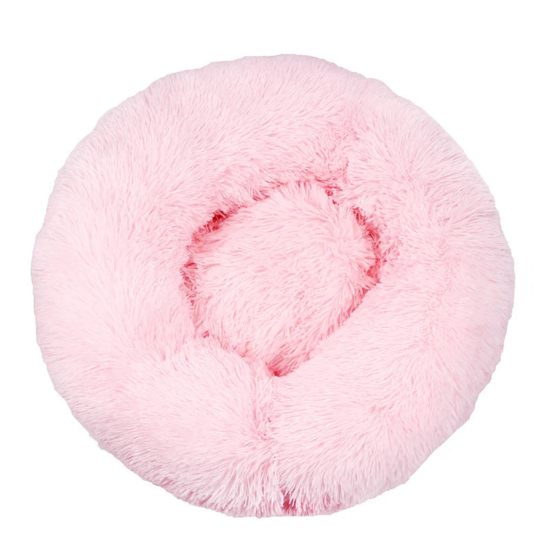 Calming Donut Bed for Dogs & Cats