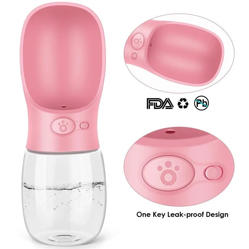 AquaPaws™ Portable Pet Bottle