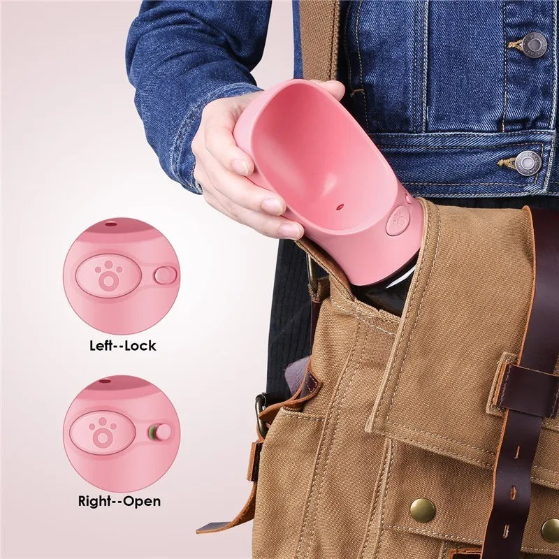 AquaPaws™ Portable Pet Bottle