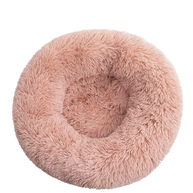 Calming Donut Bed for Dogs & Cats