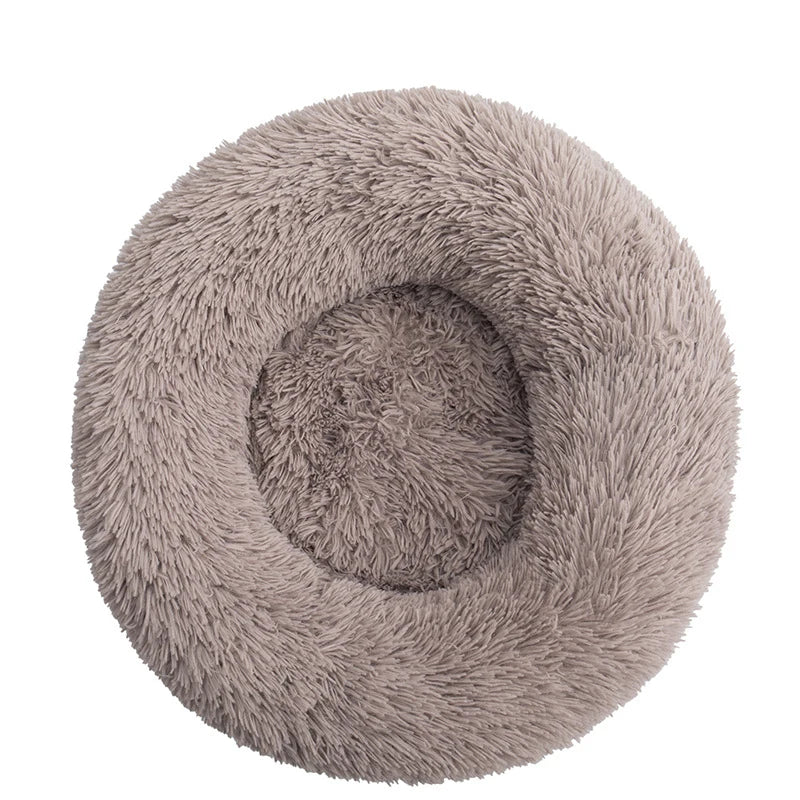 Calming Donut Bed for Dogs & Cats