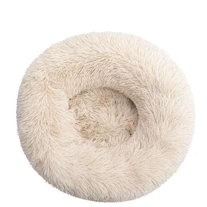 Calming Donut Bed for Dogs & Cats