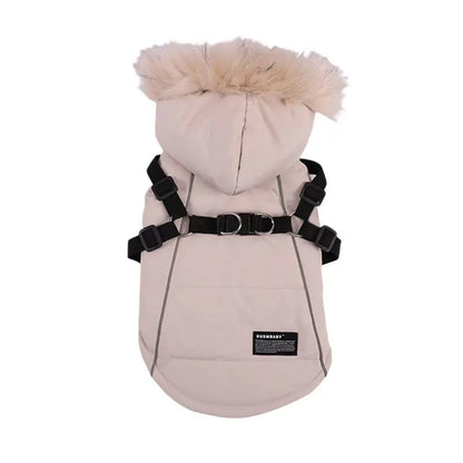 Fleece Padded Dog Harness Coat
