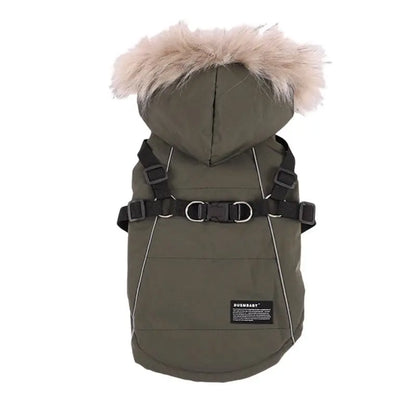 Fleece Padded Dog Harness Coat
