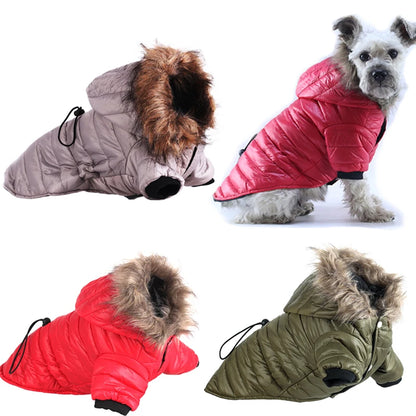 Warm Fur Pet Winter Coat