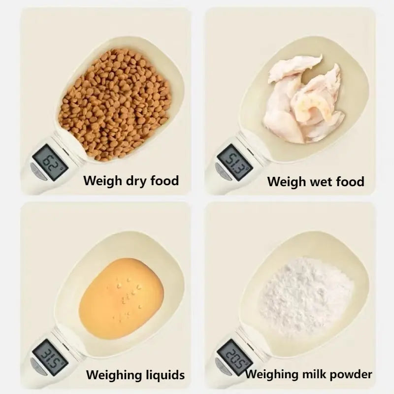 Smart Pet Food Measuring Scoop