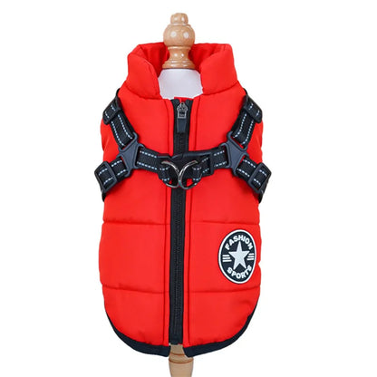 Waterproof Dog Harness Jacket