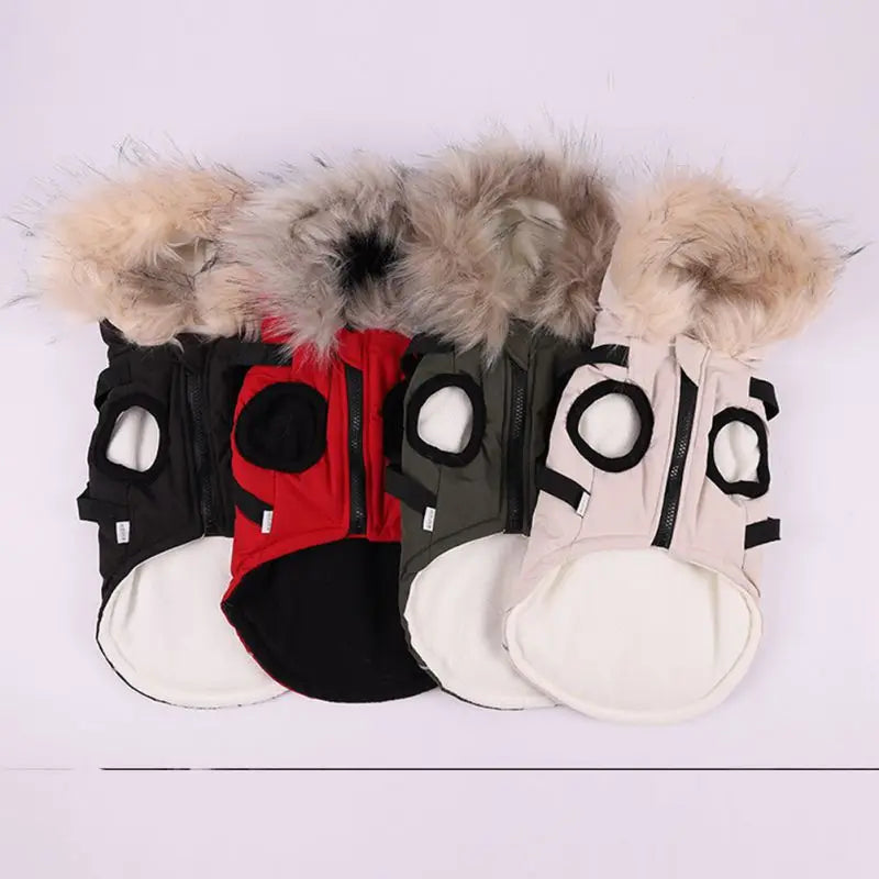 Fleece Padded Dog Harness Coat