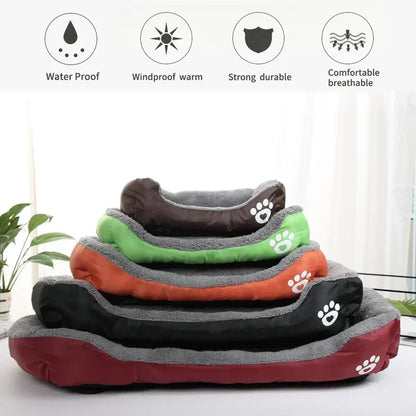 Waterproof Fleece Pet Bed