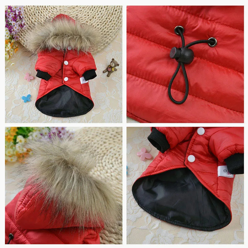 Warm Fur Pet Winter Coat