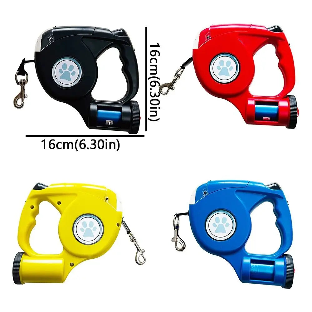 LED Retractable Dog Leash