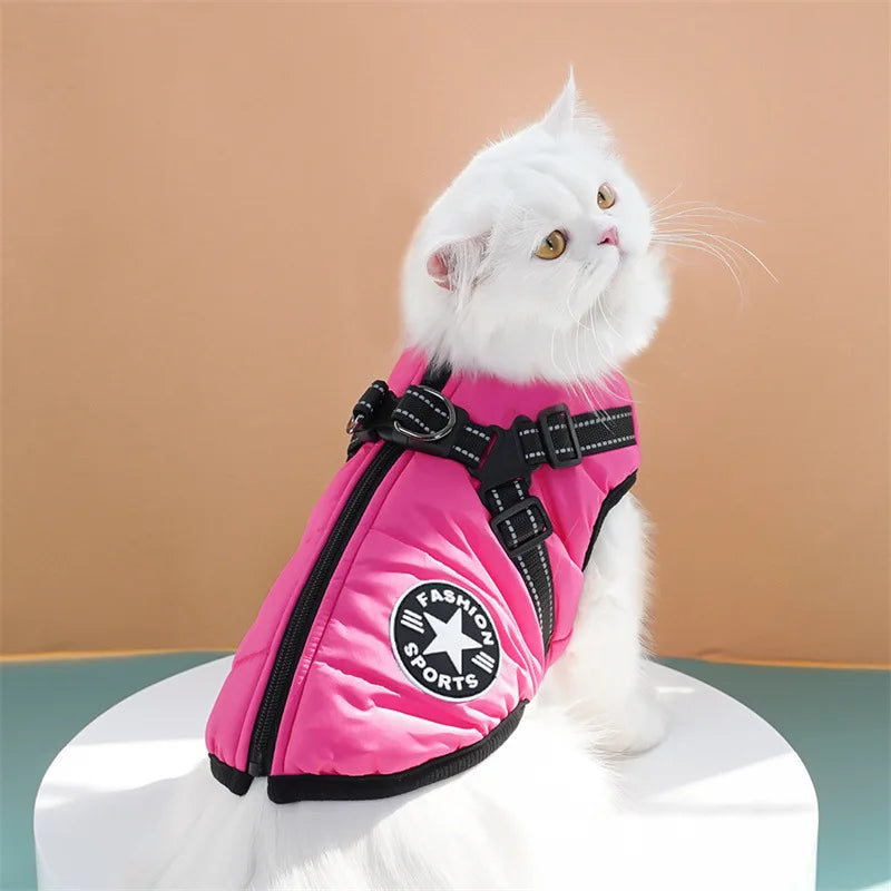 Waterproof Dog Harness Jacket