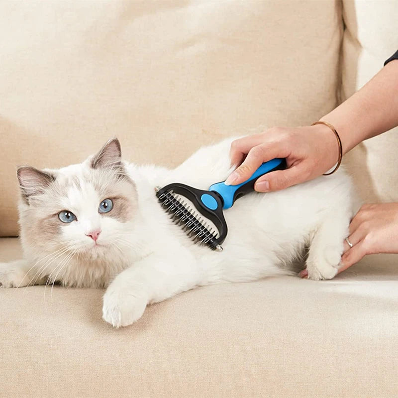 Pet Fur Knot Remover Comb – Dog Grooming Tool