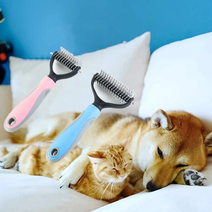 Pet Fur Knot Remover Comb – Dog Grooming Tool