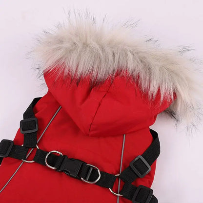 Fleece Padded Dog Harness Coat