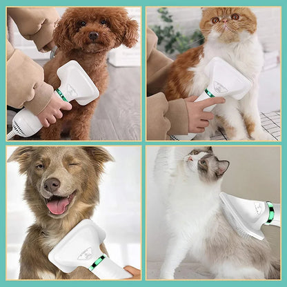 2-in-1 Pet Dryer Brush