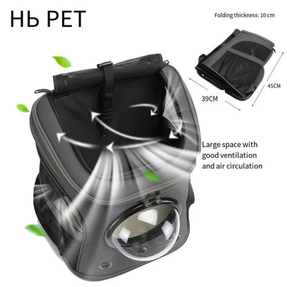 Pet Space Capsule Carrier Backpack
