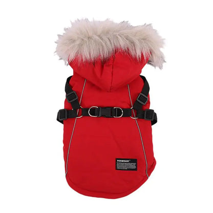 Fleece Padded Dog Harness Coat