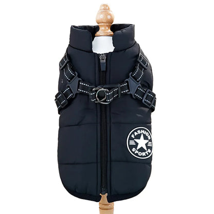 Waterproof Dog Harness Jacket