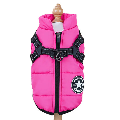 Waterproof Dog Harness Jacket