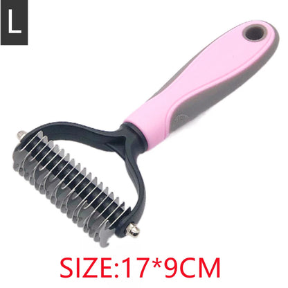 Pet Fur Knot Remover Comb – Dog Grooming Tool