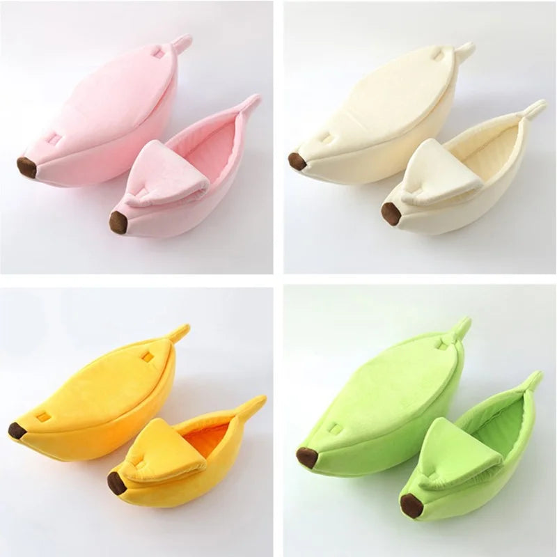 Banana Pet Bed – Funny Dog & Cat House