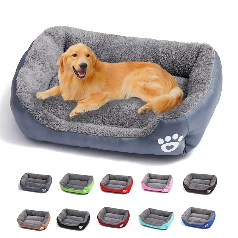 Waterproof Fleece Pet Bed