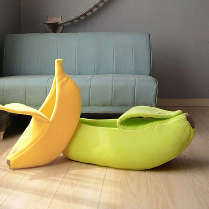 Banana Pet Bed – Funny Dog & Cat House