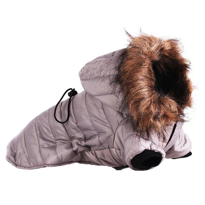 Warm Fur Pet Winter Coat