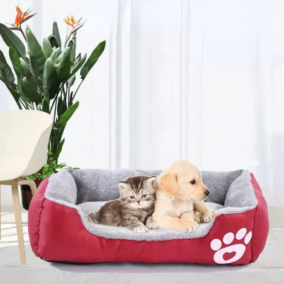 Waterproof Fleece Pet Bed